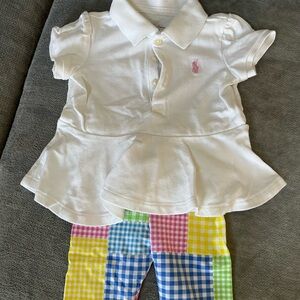 Ralph Lauren White Polo Shirt